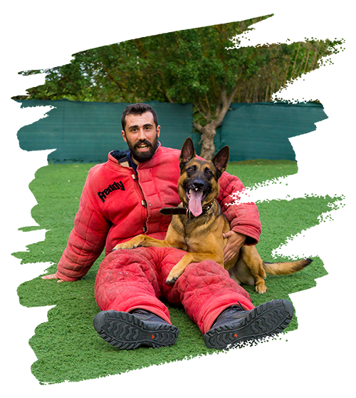 εκπαίδευση σκύλου στον διονυσο